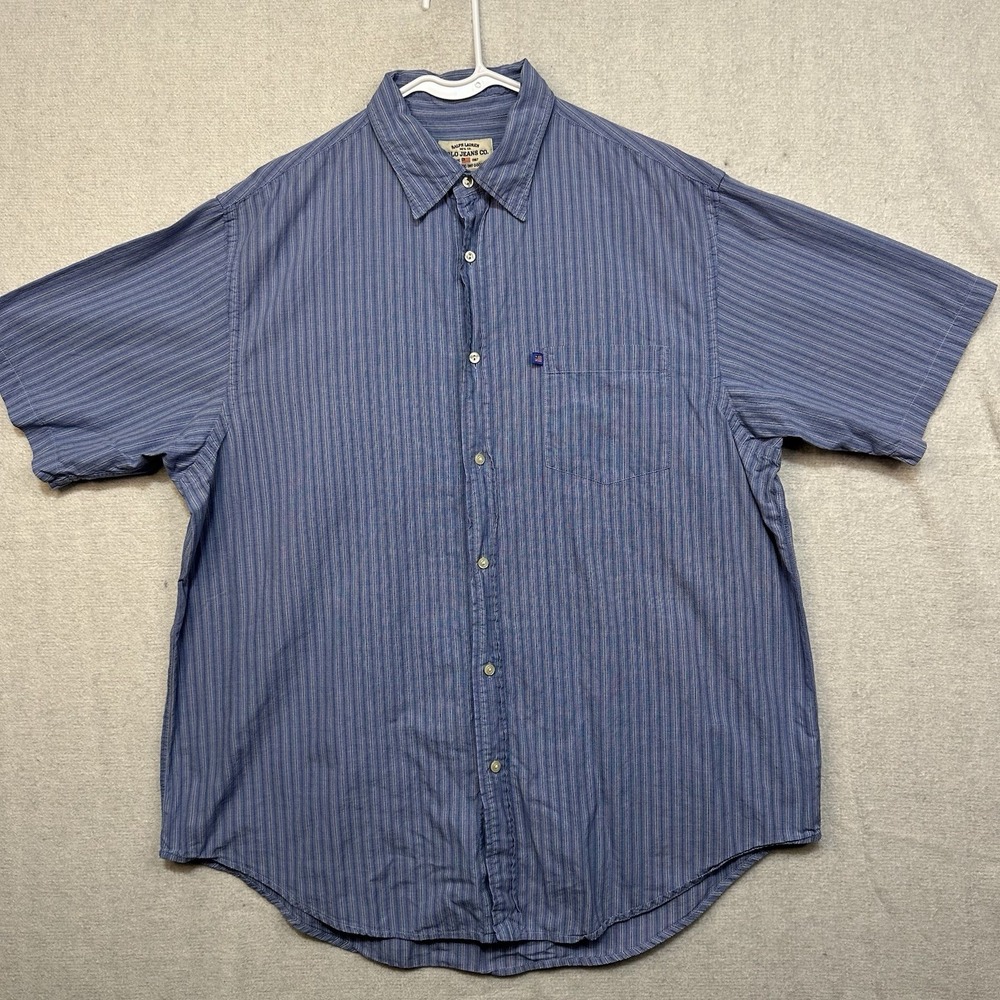 Ralph Lauren Polo Jeans Co Men's XL Shirt Sleeve Button Up‎